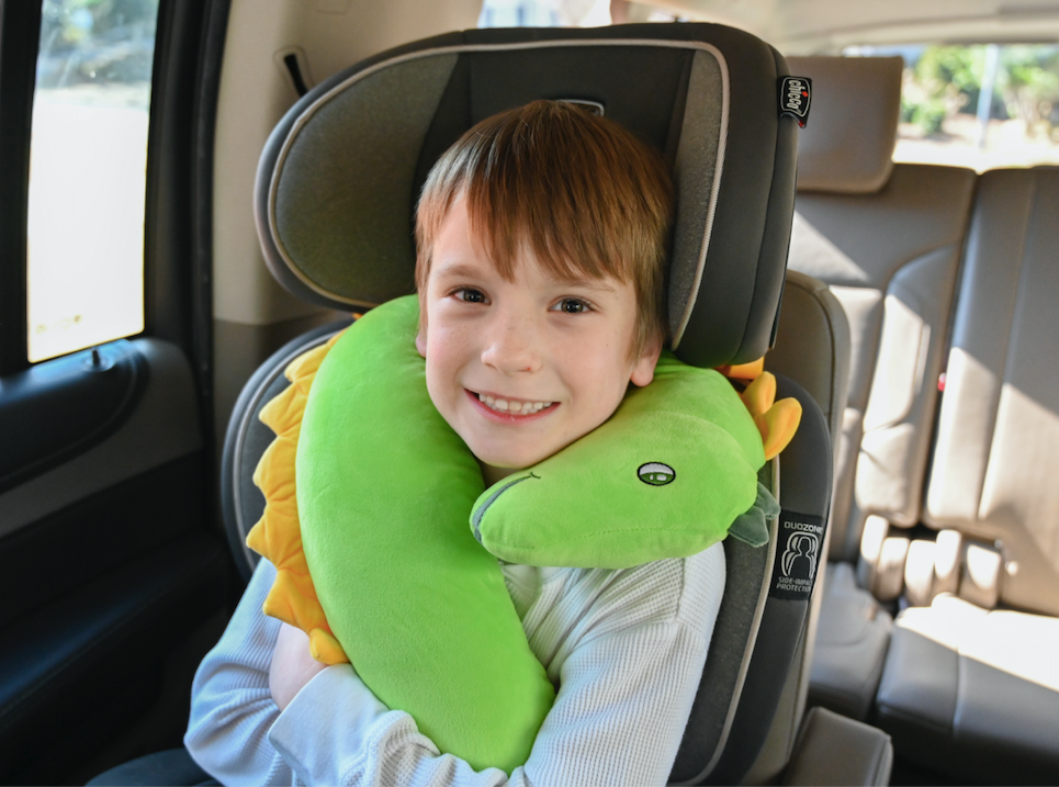 Buy wholesale 1x children's car seat belt padding with dinosaur dino  skeleton motif - seat belt padding for children and babies - ideal for any  car seat booster belt, children's bicycle trailer, airplane